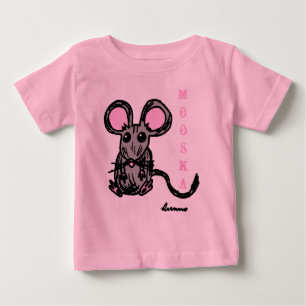 T-shirts Camisa-T de Capa longa de Mooska-Cute