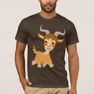 T-shirts Camisa-T de Cartoon de Trote Bonito