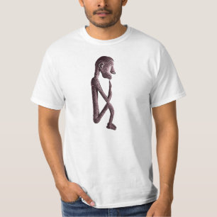 T-shirts Camisa-T de escultura de asma
