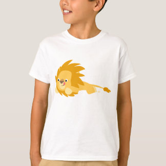 T-shirts Camisa-T de Leão-Leão-Bouncy Bonito