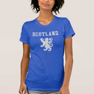 T-shirts Camisa-T De Leão Rampante Escocês