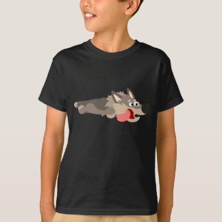 T-shirts Camisa-T de Lobo-Freguiça-Feira