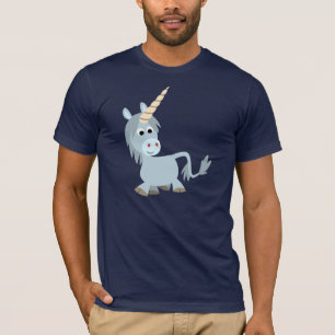 T-shirts Camisa-T de Unicórnio Bonita Amiga
