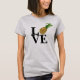 T-shirts Camisa-T feminina com amor de abacaxi (Frente)