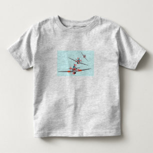 T-shirts Camisa-T infantil de "Luta de Avião".