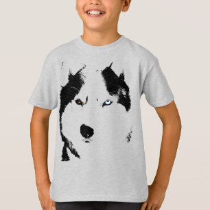 T-shirts Camisa-T Rouco de criança Camisa-mosca orgânica de