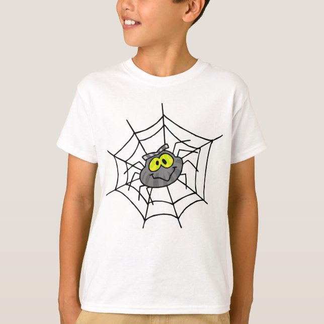 T-shirts Camiseta-aranha-branca (Frente)
