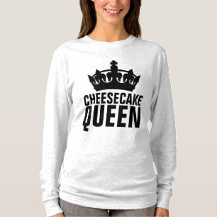 T-Shirts Camisetas CHEESECAKE QUEEN