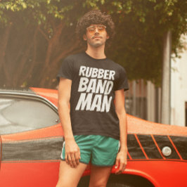 T-Shirts Camisetas DOS HOMENS DOS ANOS 70 DO RUBBE