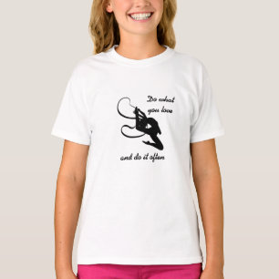 T-shirts Camisola da ginástica rítmica