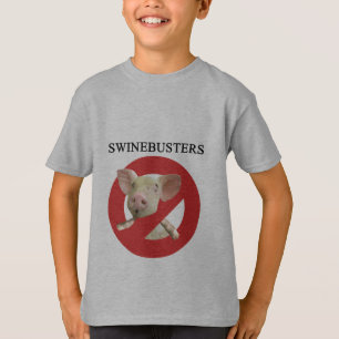 T-shirts Camisola da juventude de Swinebusters