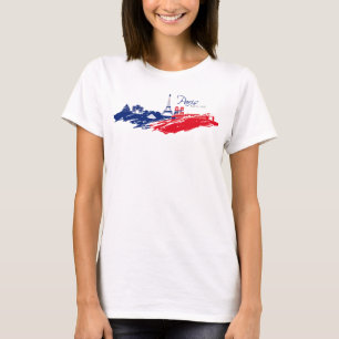 T-shirts Camisola de alças Mulher Branco Básico Paris