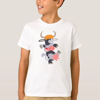 T-shirts Camisola de desenho animado para dança de linhagem