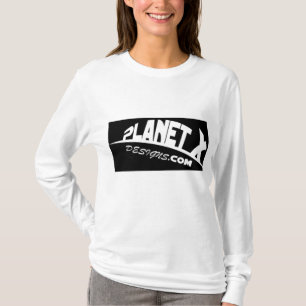 T-shirts Camisola do design do planeta X