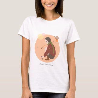 T-shirts Camisola encapuçado básica do ~ do outono de
