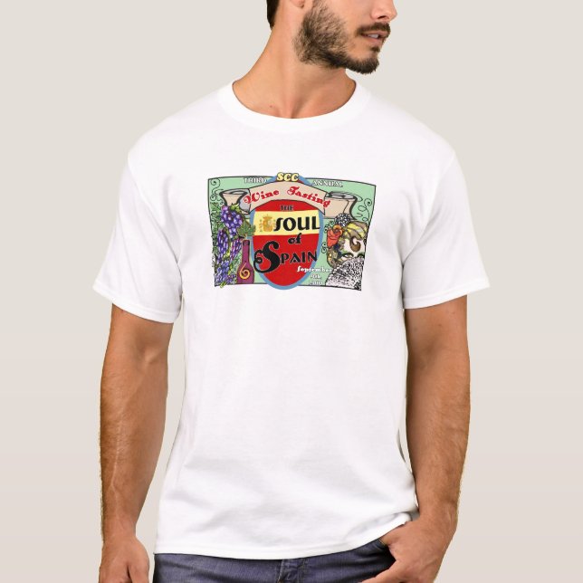 T-shirts Camisola interioa - alma da espanha (Frente)