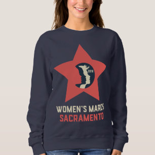 T-shirts Camisola unisex do março Sacramento Crewneck das