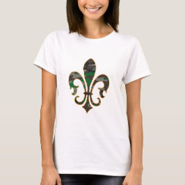 T-shirts Camo Fleur De lis
