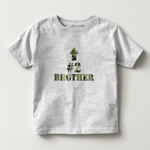 T-shirts Camo Middle Brother shirt / Eu sou o irmão número
