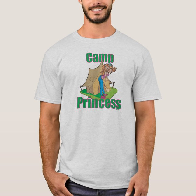 T-shirts CAMP-Princess (Frente)