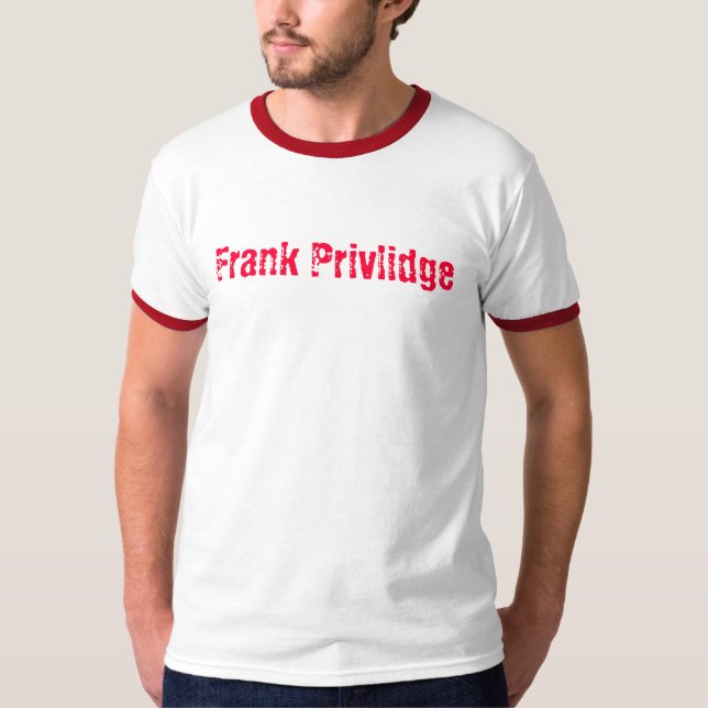 T-shirts Campainha de Frank Privlidge (Frente)