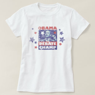 T-shirts Campeão do debate de Barack Obama