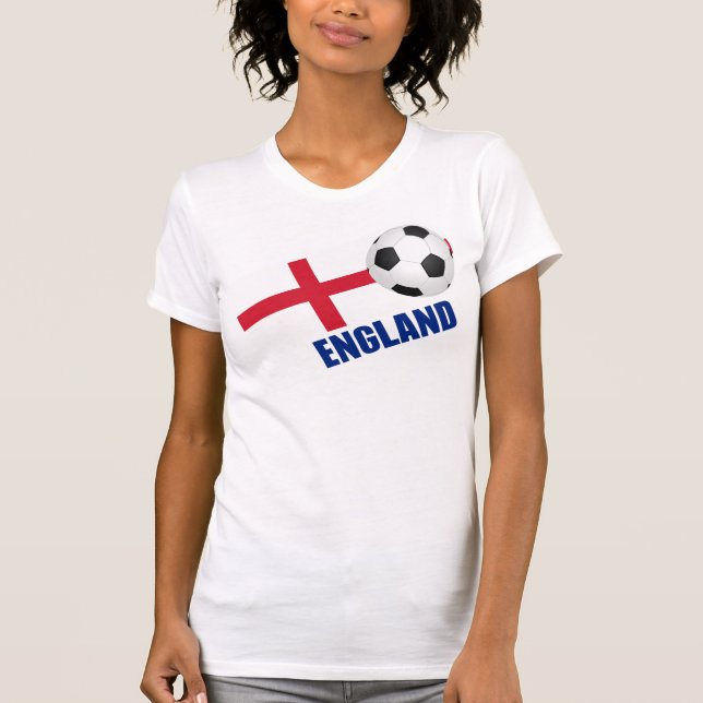 T-shirts Campeonato do mundo do futebol de Inglaterra (Frente)