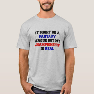 T-shirts Campeonato real da liga da fantasia