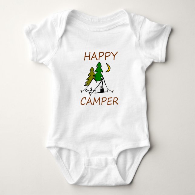 T-shirts Campista feliz fora (Frente)