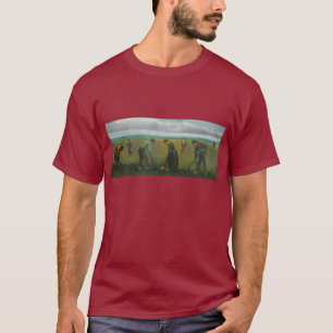 T-shirts Camponeses de Van Gogh ou fazendeiros plantando ba