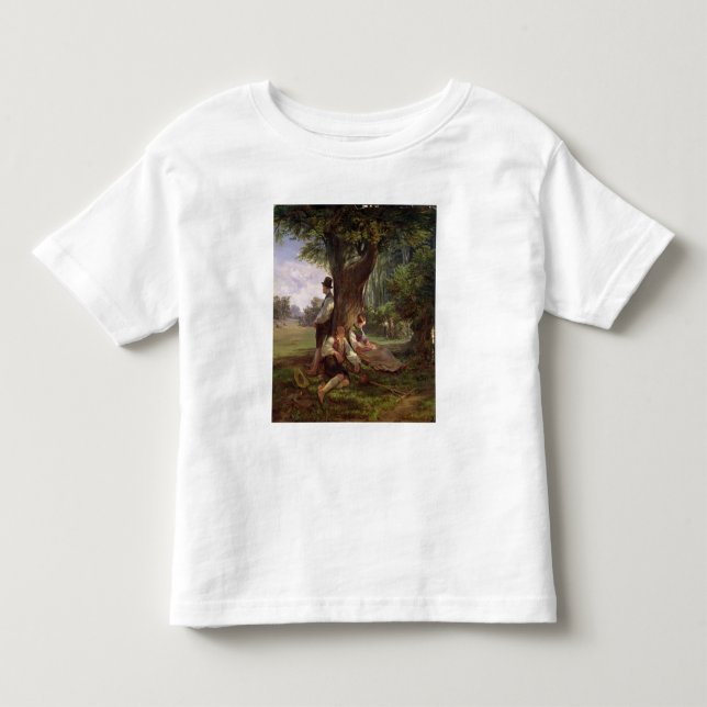T-shirts Camponeses que têm um Siesta, 1841 (Frente)