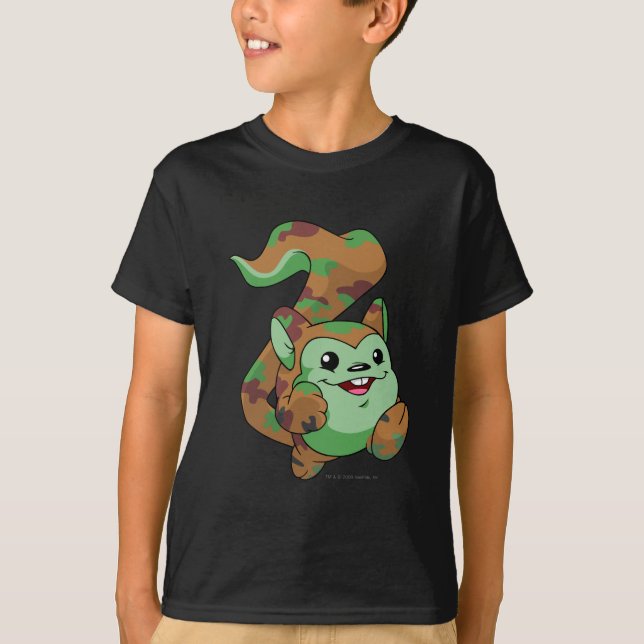 T-shirts Camuflagem de Meerca (Frente)