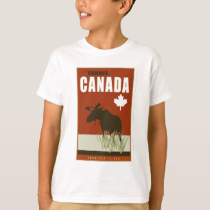T-shirts Canadá