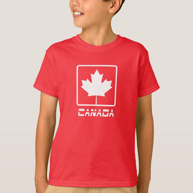T-shirts Canadá (Frente)