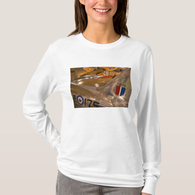 T-shirts Canadá, Alberta, Calgary: Museu Aero Espacial de (Frente)