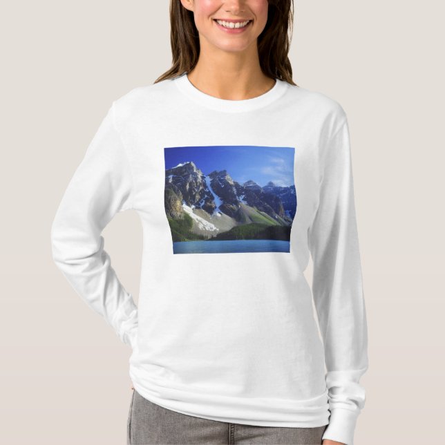T-shirts Canadá, Alberta, Parque Nacional Banff, Morena (Frente)