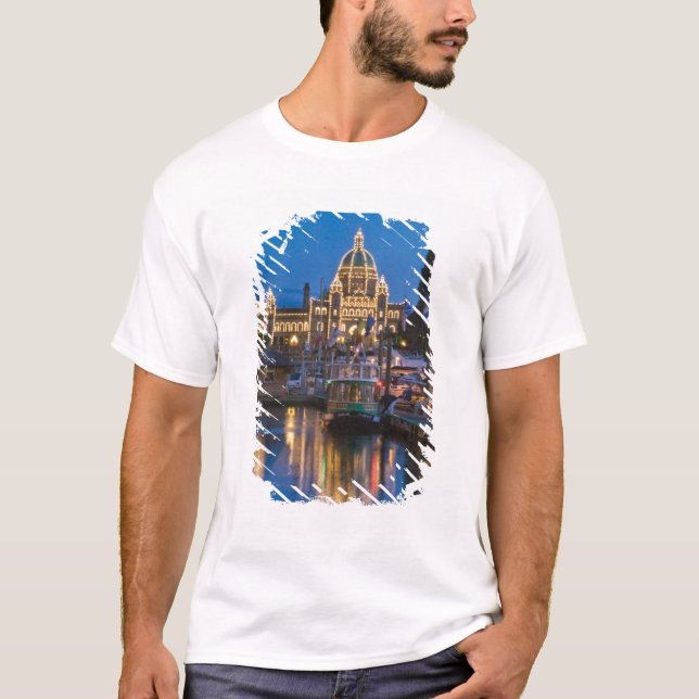 T-shirts Canadá, Colúmbia Britânica, Vitória, Interior (Frente)
