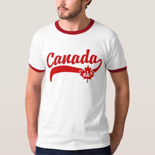 T-shirts Canadá, hein? (Frente)