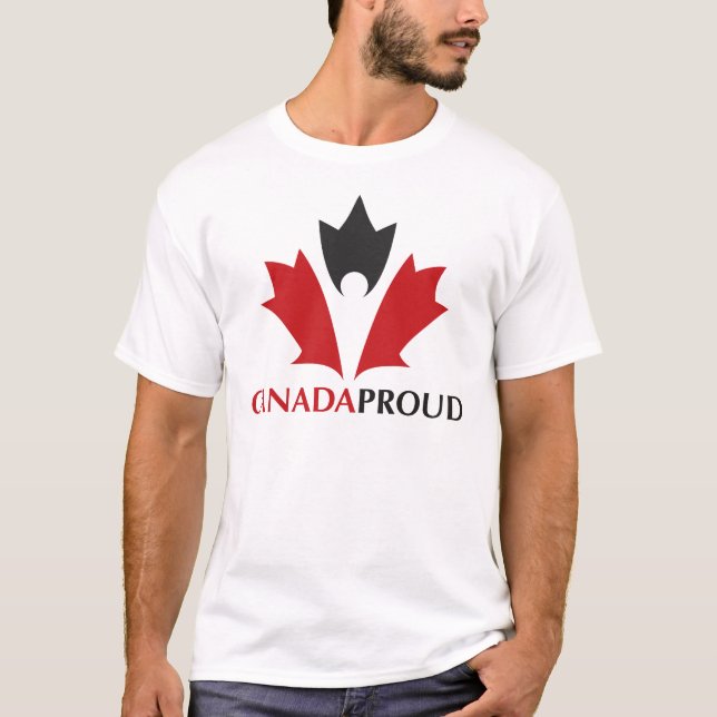 T-shirts Canadá orgulhoso! (Frente)