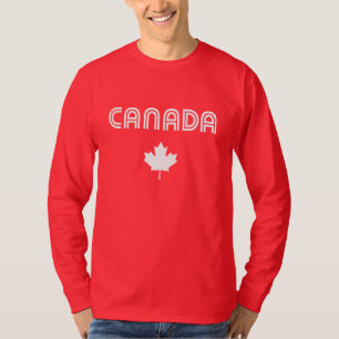 T-shirts Canadá - Retro