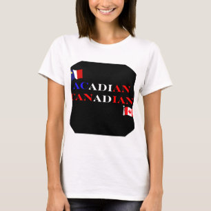 T-shirts Canadense acádico
