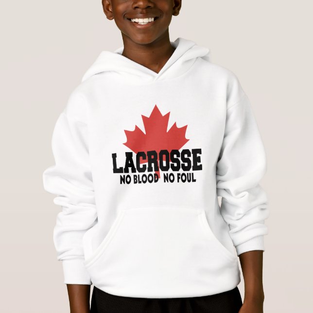T-shirts Canadense do Lacrosse de Canadá (Frente)