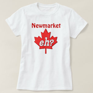 T-shirts Canadiano Eh? - Novo mercado