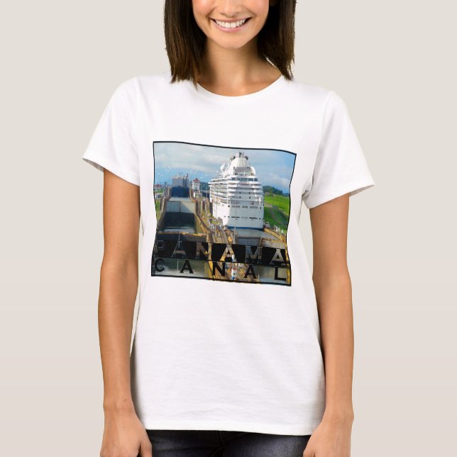 T-shirts Canal do Panamá (Frente)