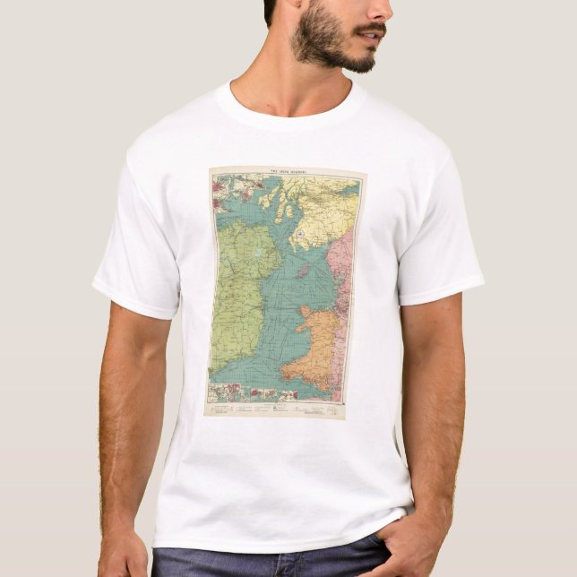T-shirts Canal irlandês (Frente)