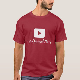 T-shirts Canal Youtuber Vlogger de Youtube
