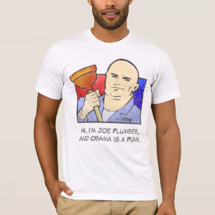 T-shirts Canalizador de Joe - John McCain para o presidente