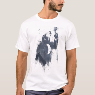 T-shirts Canção do lobo (azul)