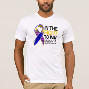 T-shirts Cancer de bexiga - luta a ganhar