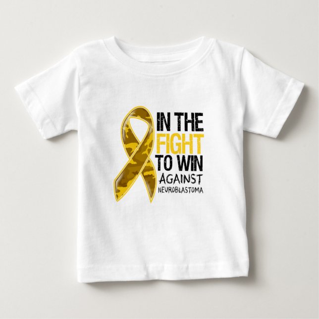 T-shirts Cancer de Neuroblastoma - luta a ganhar (Frente)